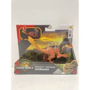 Jurassic World Park Rebirth Strike Attack ACHILLOBATOR Dinosaur Action Figure